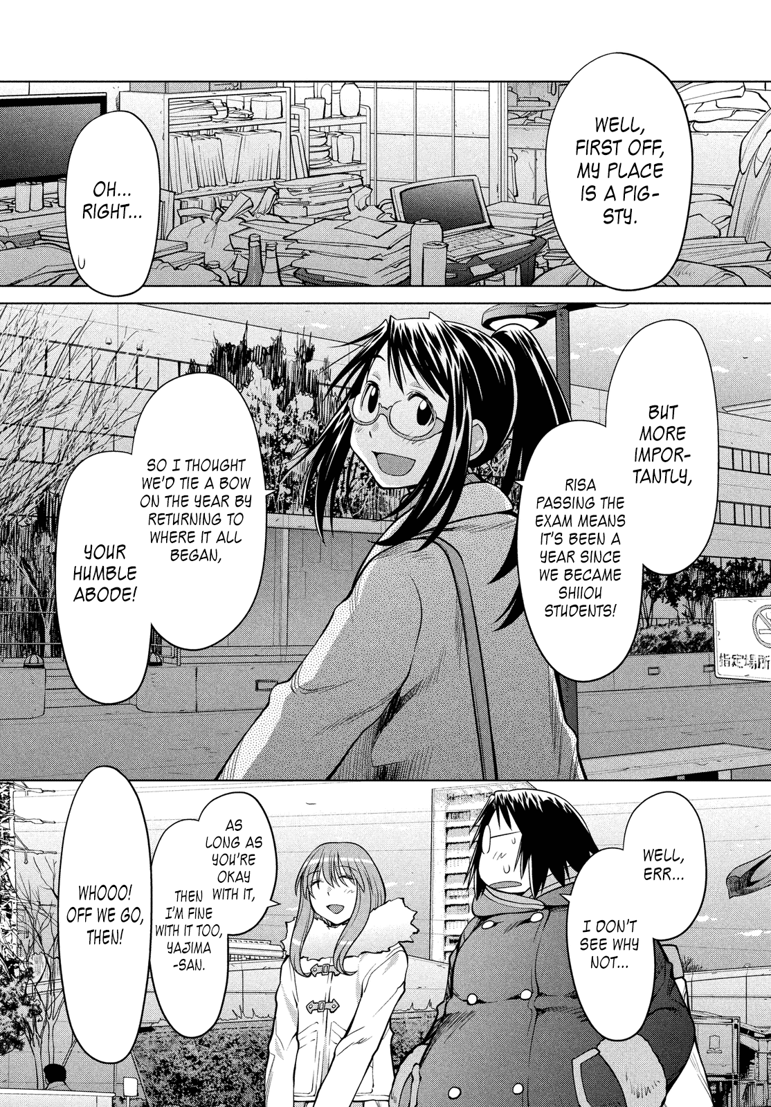 Halaman dari Genshiken Nidaime - The Society for the Study of Modern Visual Culture II Chapter 124