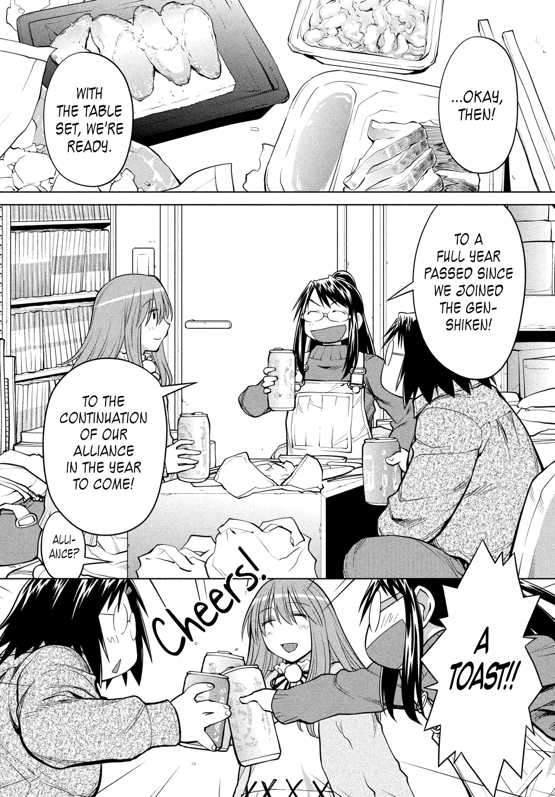 Halaman dari Genshiken Nidaime - The Society for the Study of Modern Visual Culture II Chapter 124