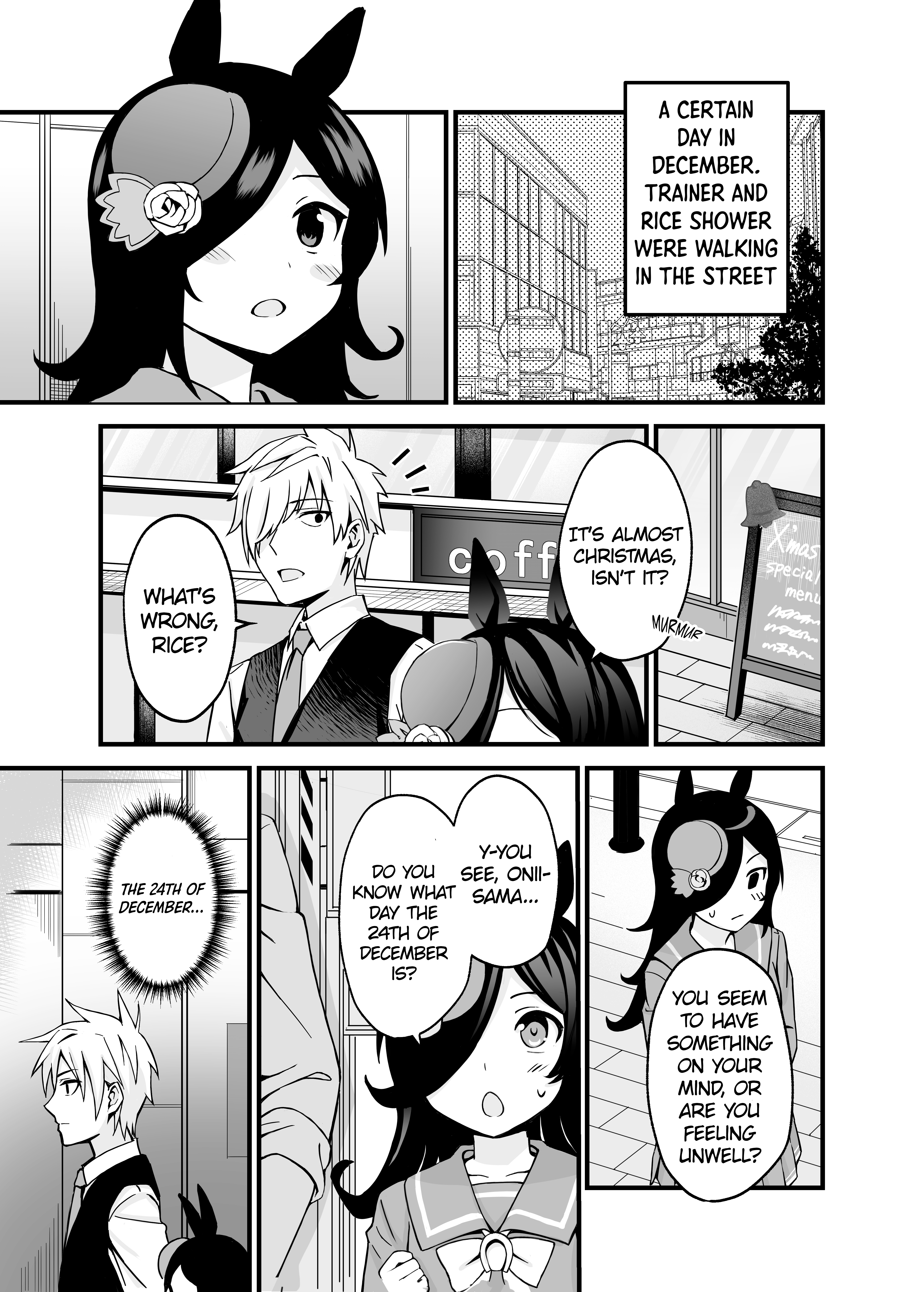 Rice ga Musume de Trainer ga Jishou Chichioya Chapter 1 Page 10