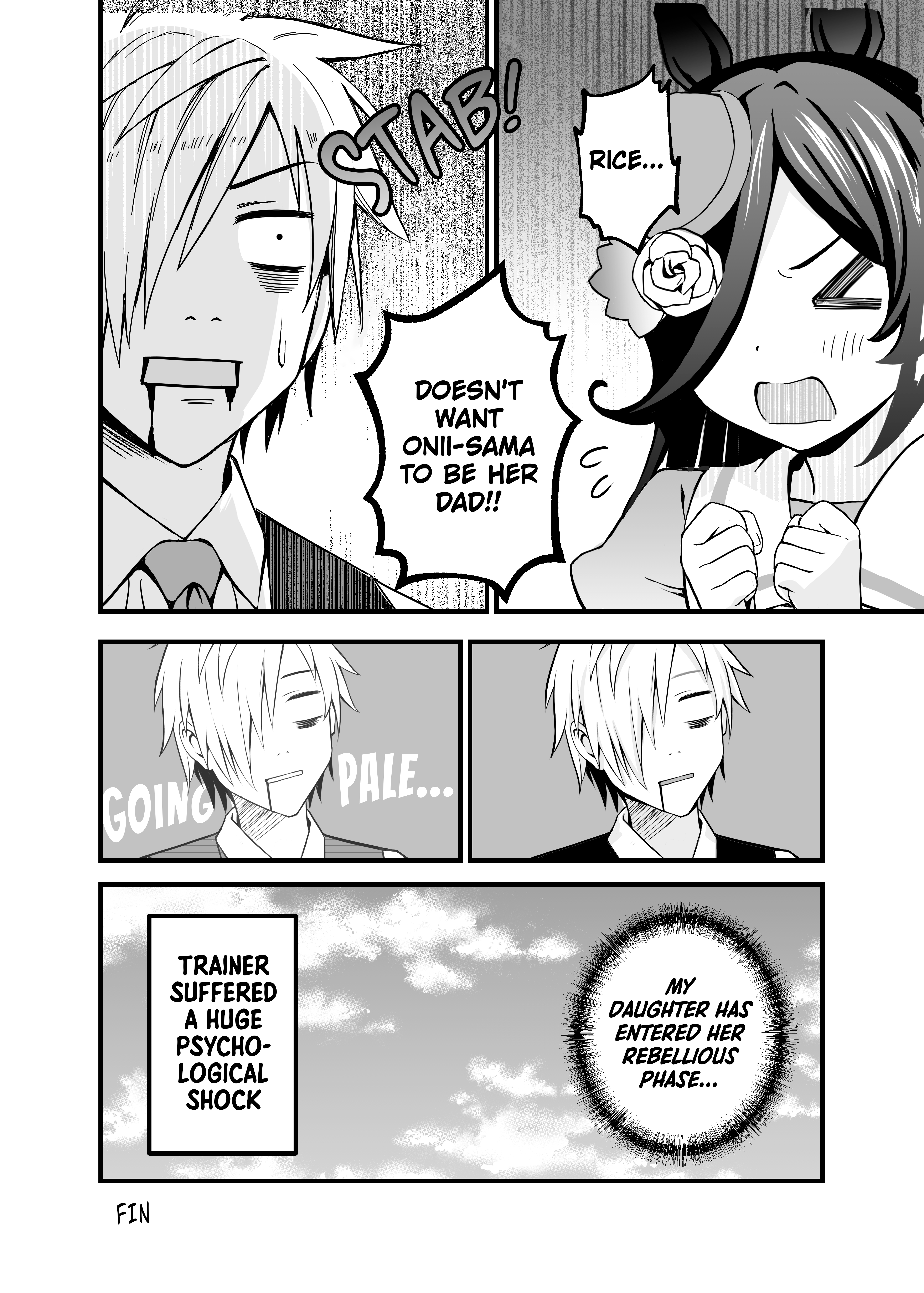Rice ga Musume de Trainer ga Jishou Chichioya Chapter 1 Page 19
