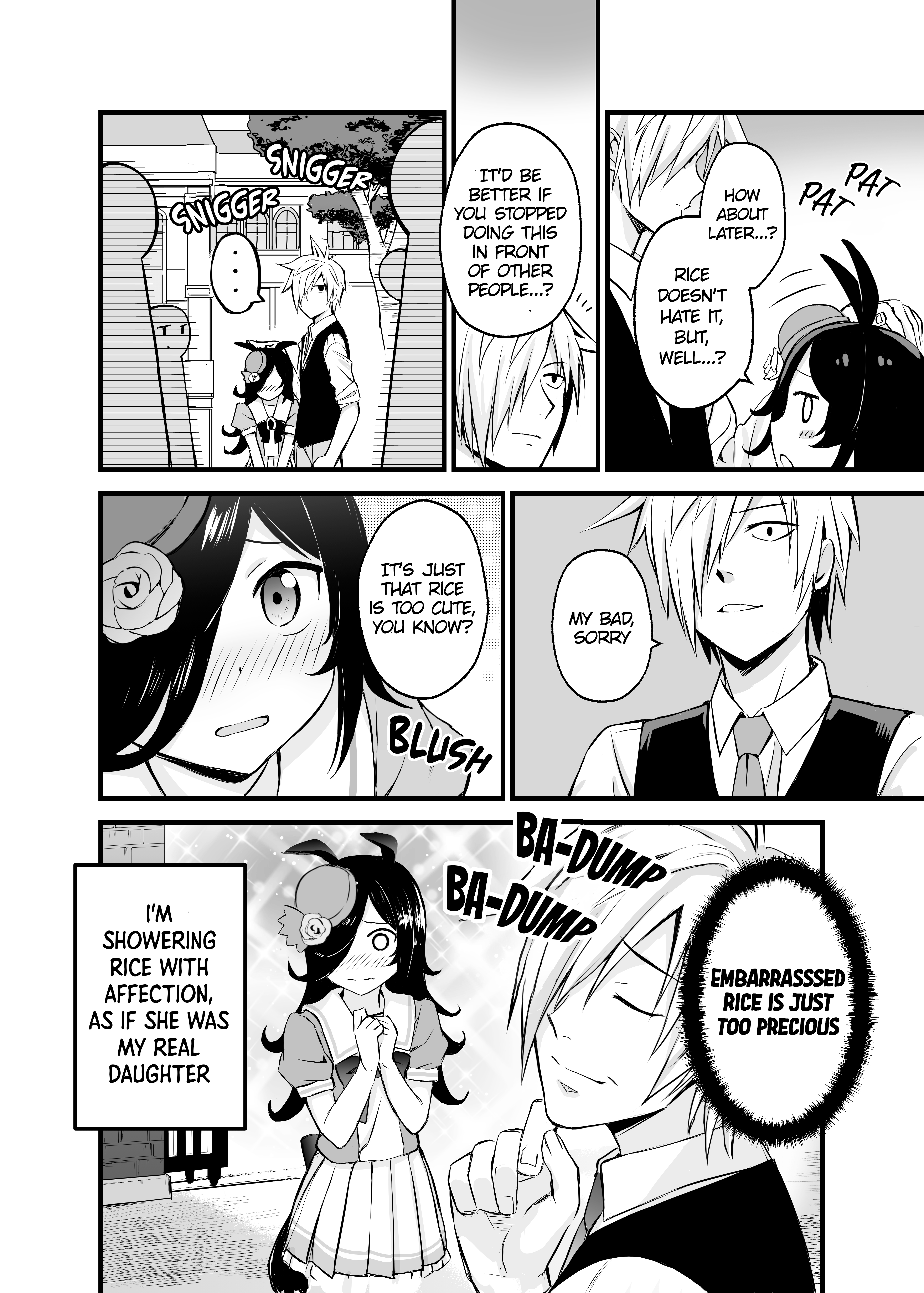 Rice ga Musume de Trainer ga Jishou Chichioya Chapter 1 Page 5