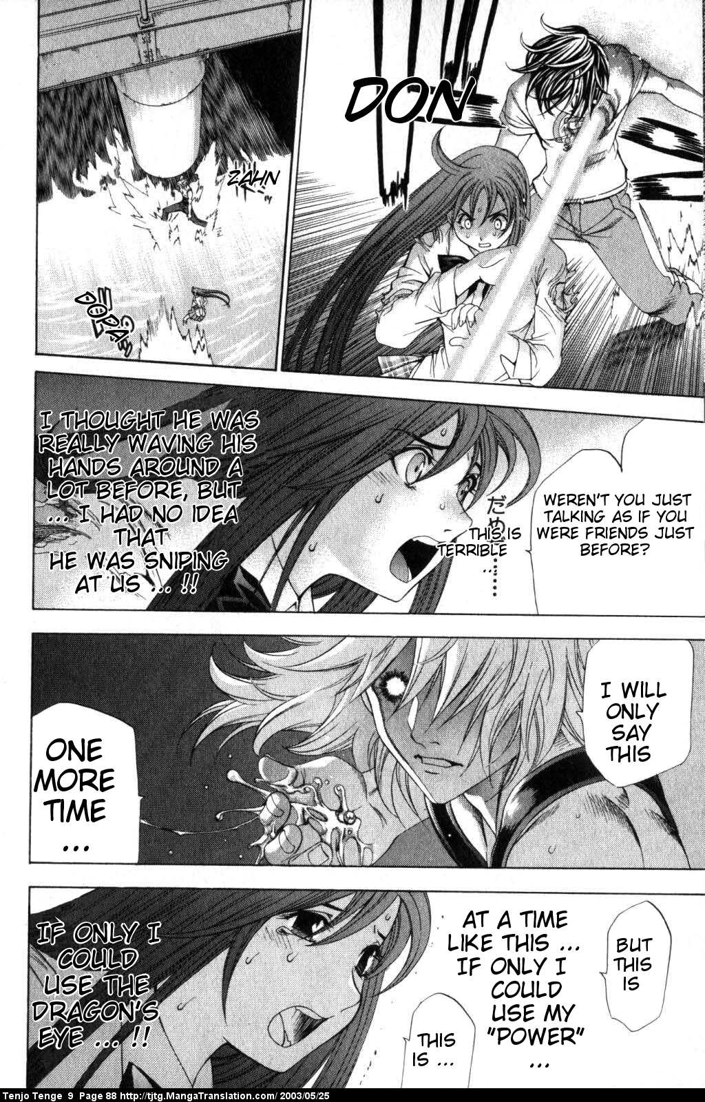 Halaman dari Tenjou Tenge Chapter 54