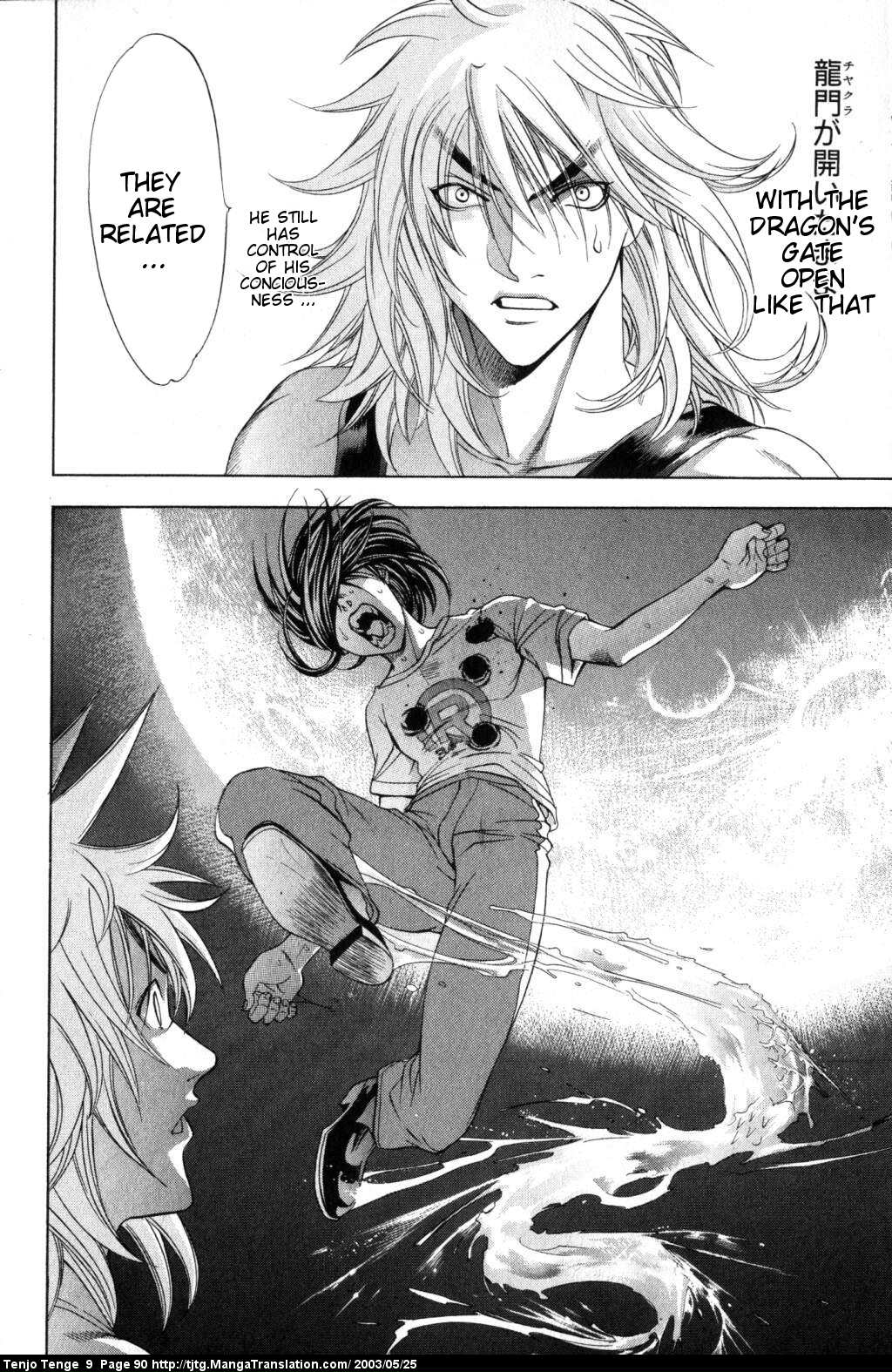 Halaman dari Tenjou Tenge Chapter 54