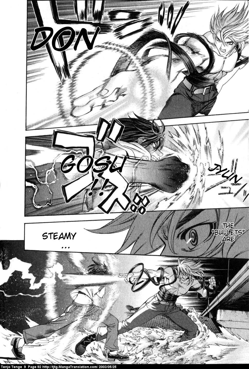 Halaman dari Tenjou Tenge Chapter 54