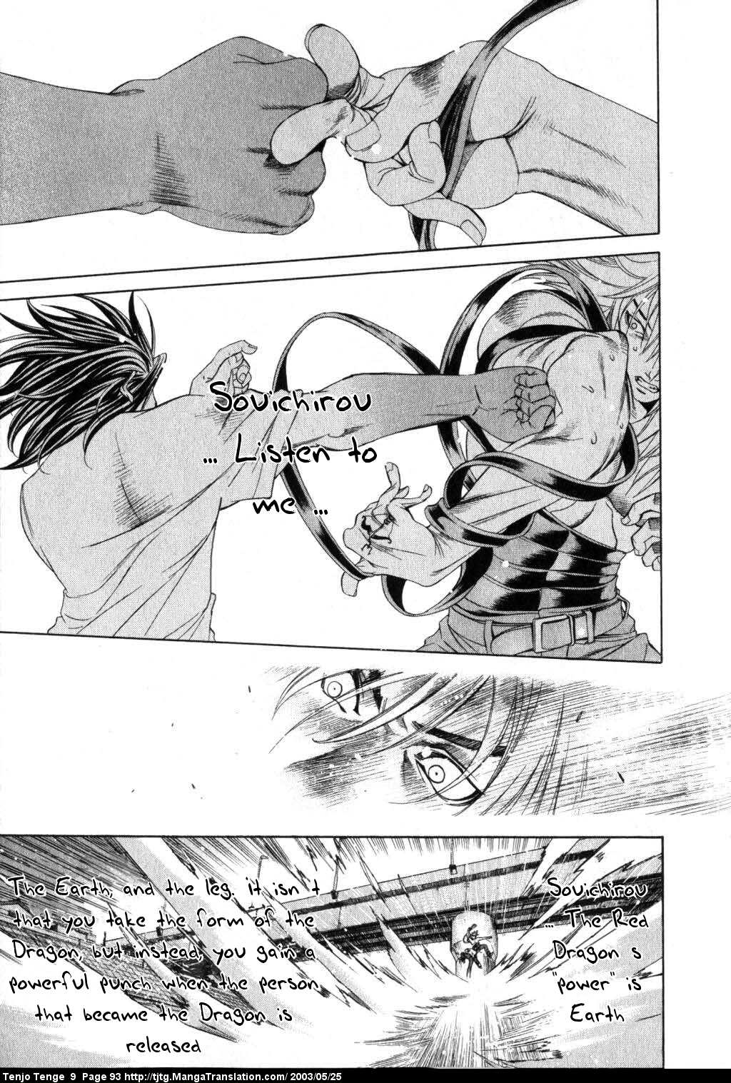 Halaman dari Tenjou Tenge Chapter 54
