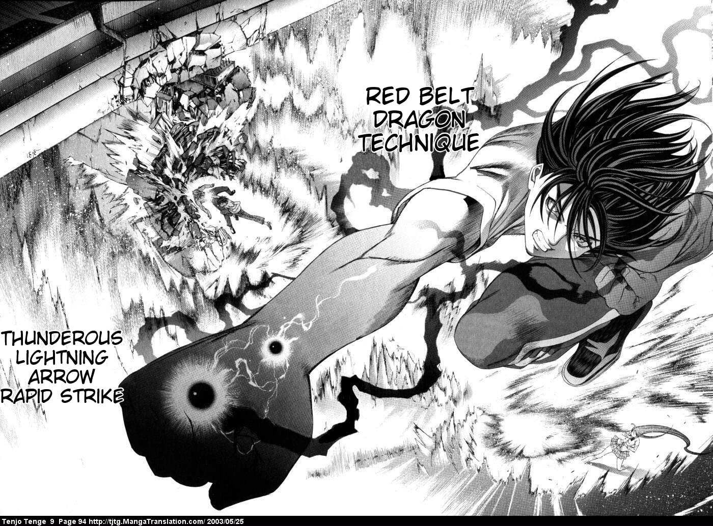 Halaman dari Tenjou Tenge Chapter 54