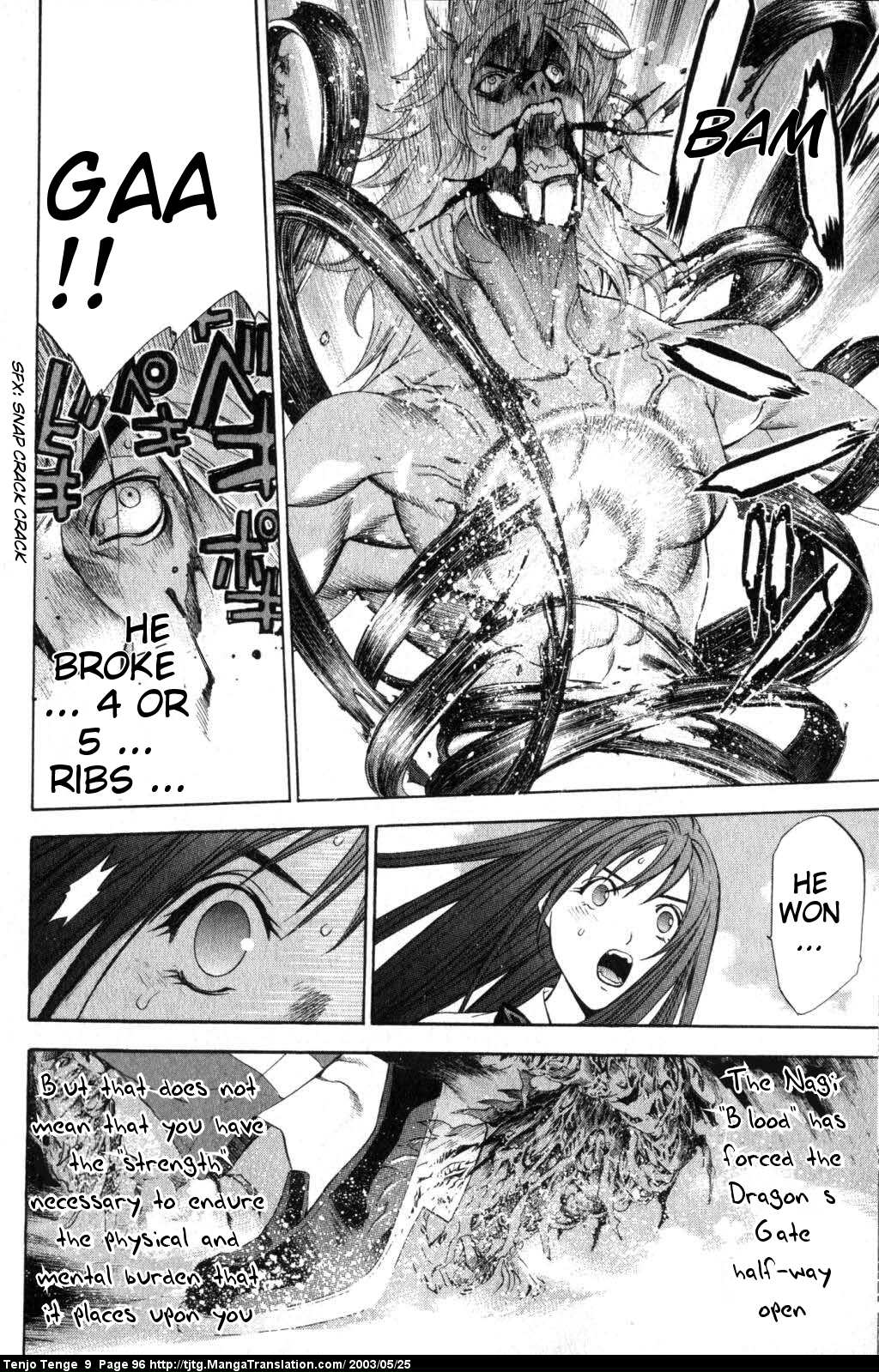 Halaman dari Tenjou Tenge Chapter 54