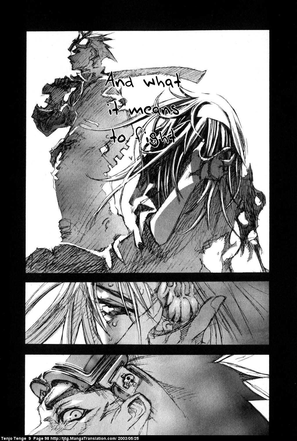 Halaman dari Tenjou Tenge Chapter 54