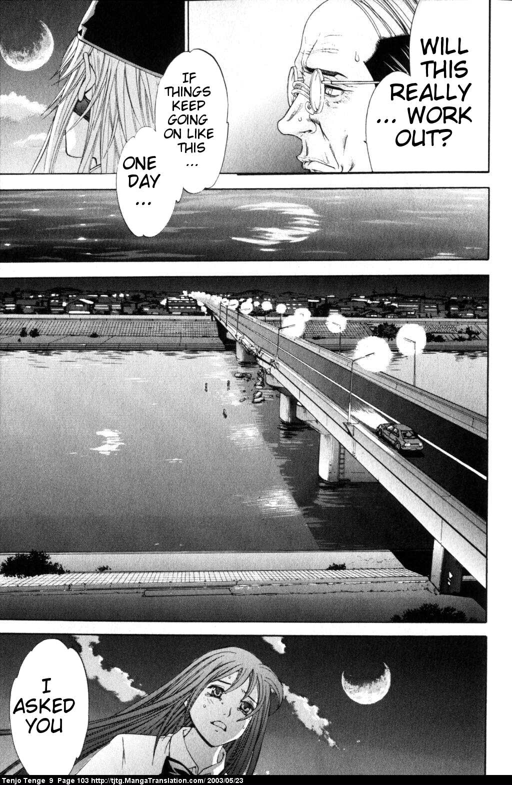 Halaman dari Tenjou Tenge Chapter 54