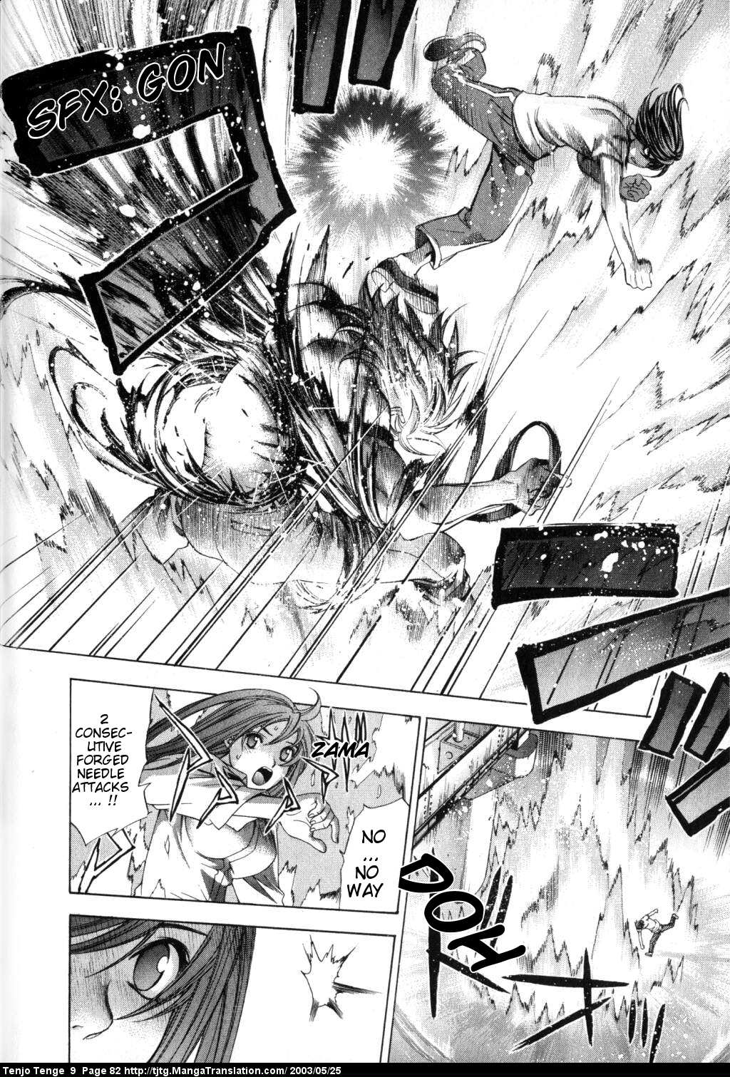 Halaman dari Tenjou Tenge Chapter 54