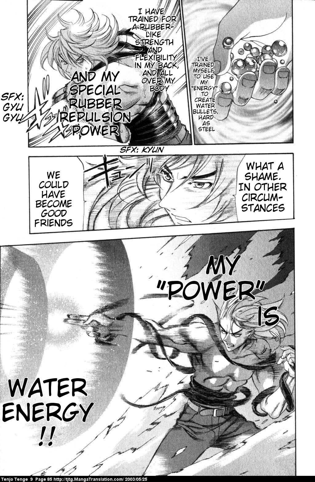 Halaman dari Tenjou Tenge Chapter 54