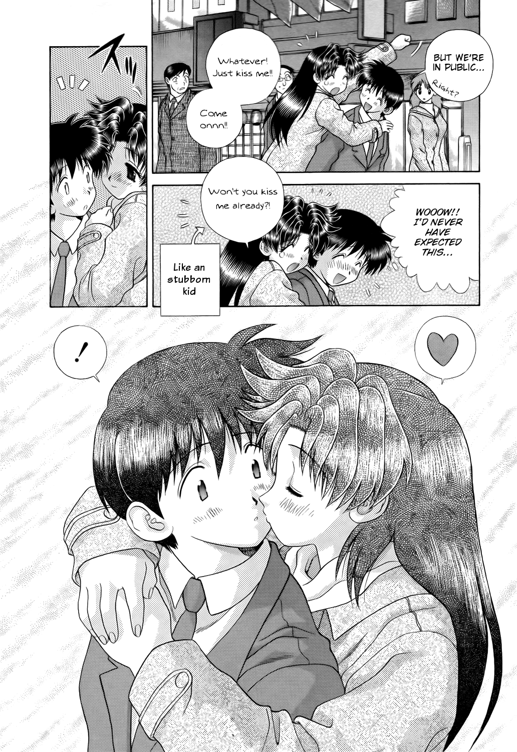Halaman dari Futari Ecchi Chapter 201
