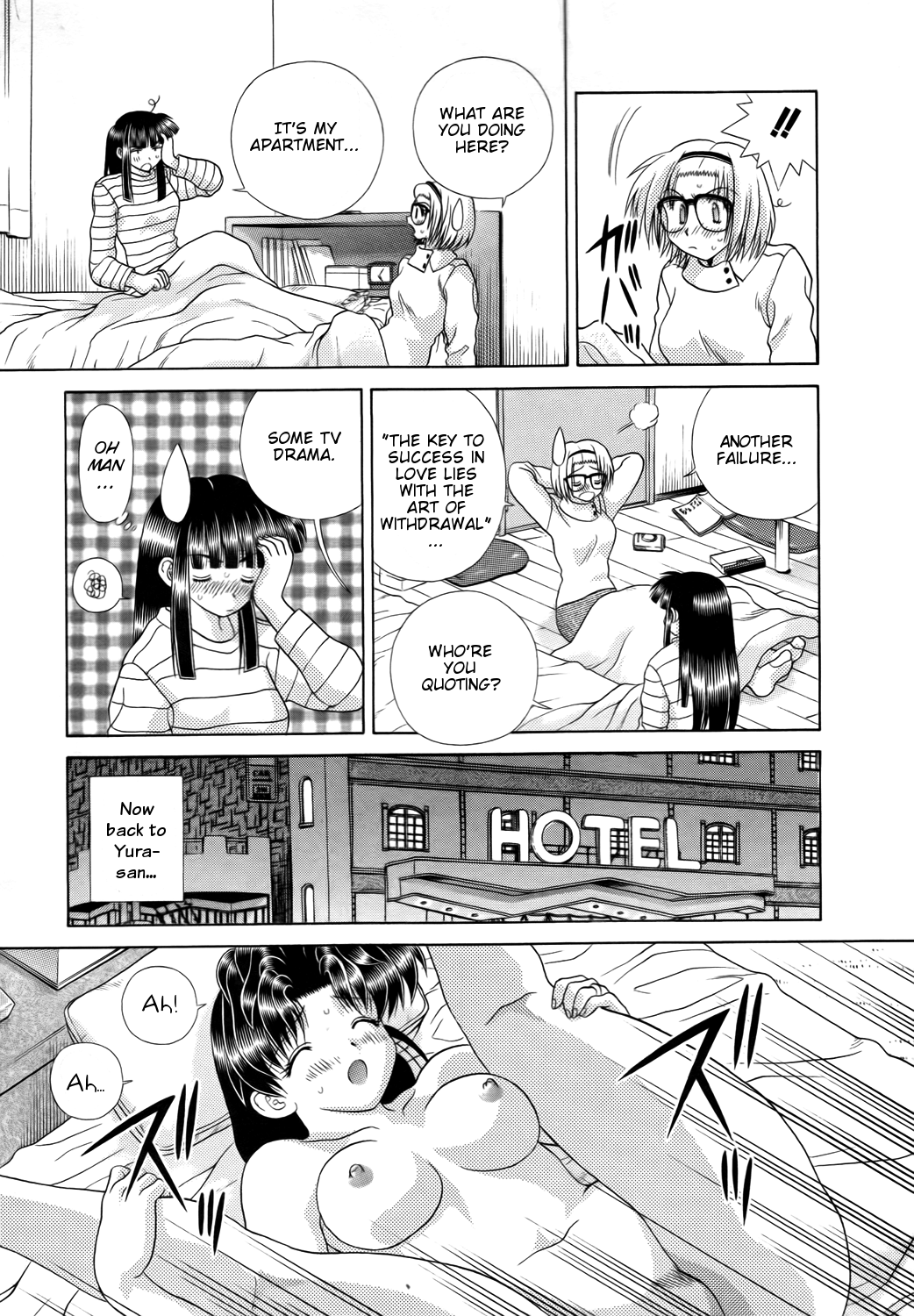 Halaman dari Futari Ecchi Chapter 201