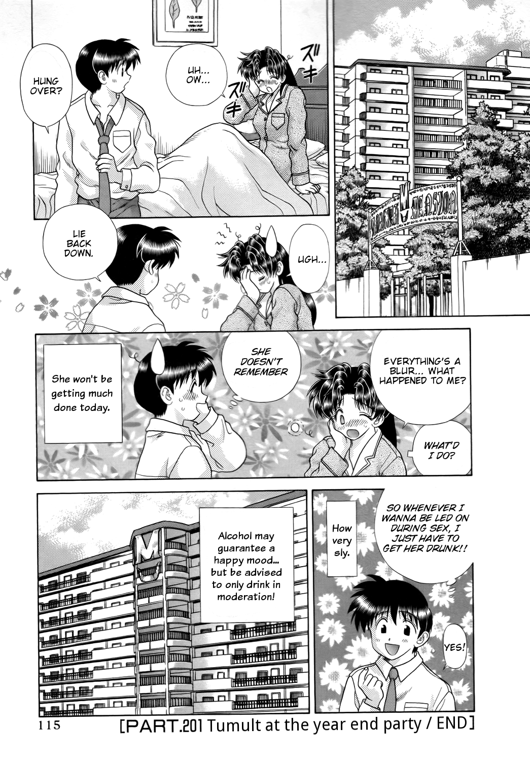 Halaman dari Futari Ecchi Chapter 201