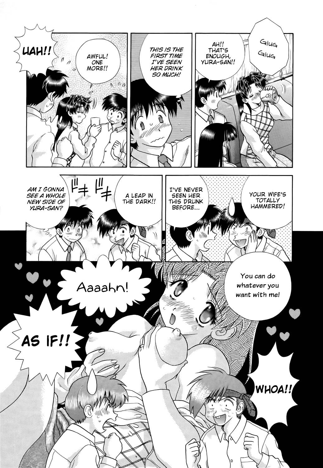 Halaman dari Futari Ecchi Chapter 201