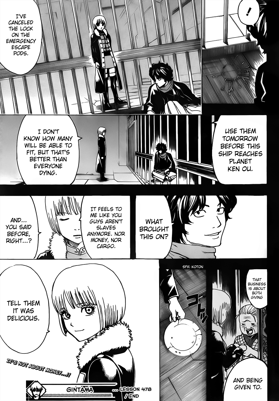 Halaman dari Gintama Chapter 478