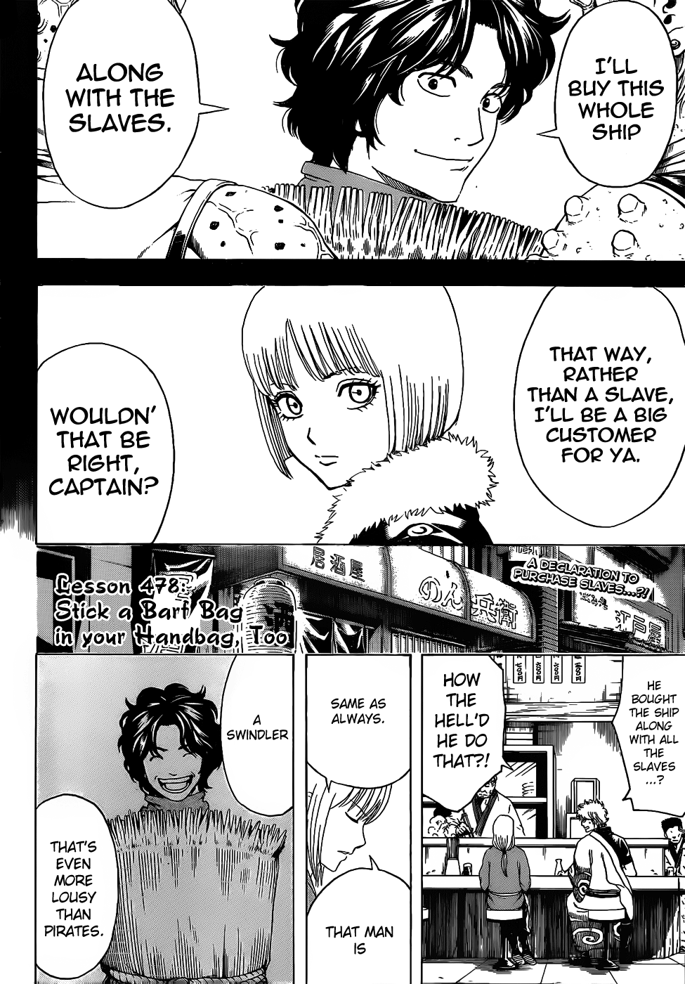 Halaman dari Gintama Chapter 478