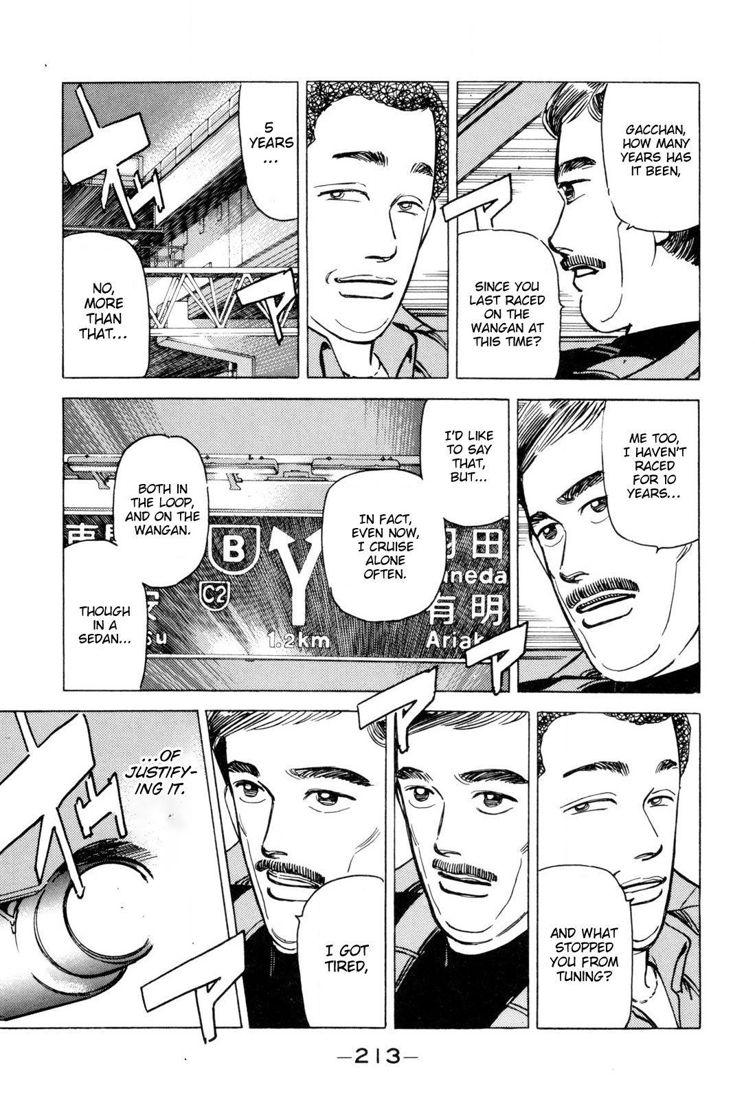 Halaman dari Wangan Midnight Chapter 104