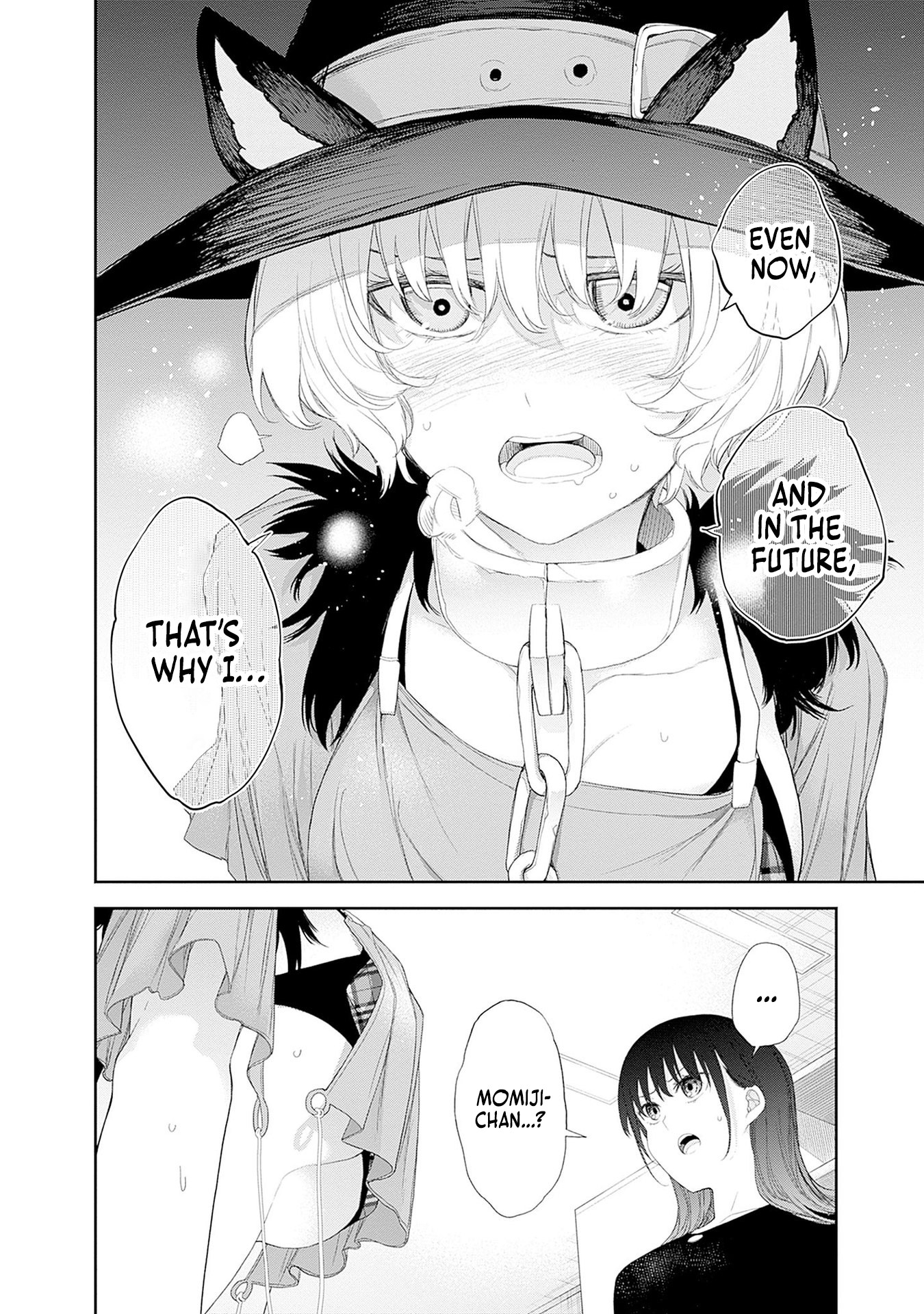 Halaman dari Shikisaki Shimai wa Abakaretai Chapter 39