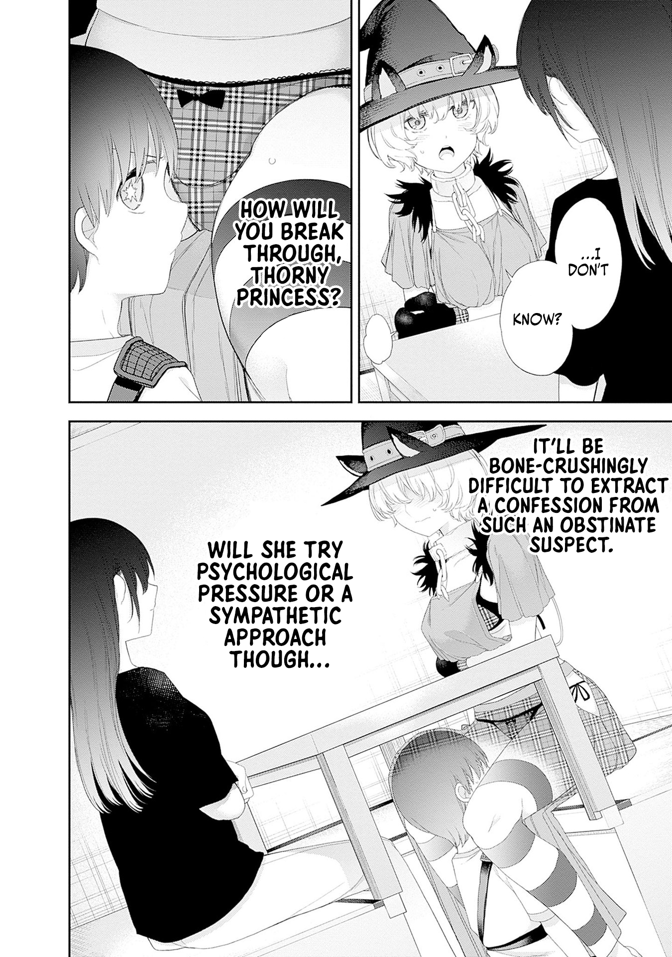 Halaman dari Shikisaki Shimai wa Abakaretai Chapter 39