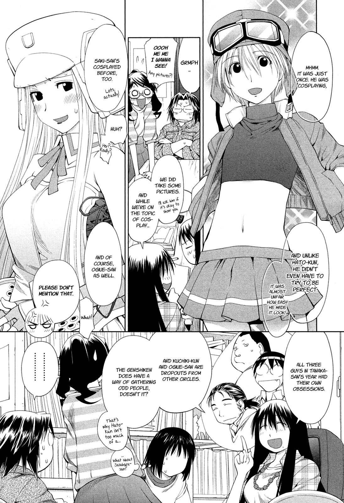 Halaman dari Genshiken Nidaime - The Society for the Study of Modern Visual Culture II Chapter 57