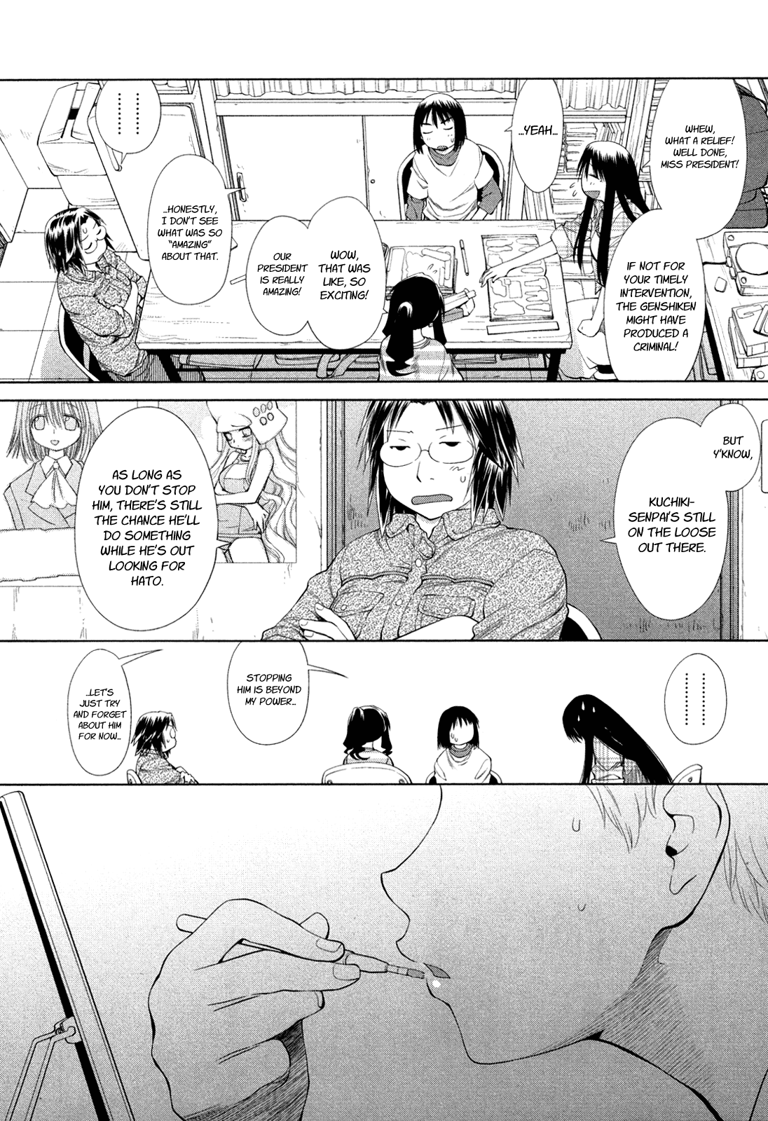 Halaman dari Genshiken Nidaime - The Society for the Study of Modern Visual Culture II Chapter 57