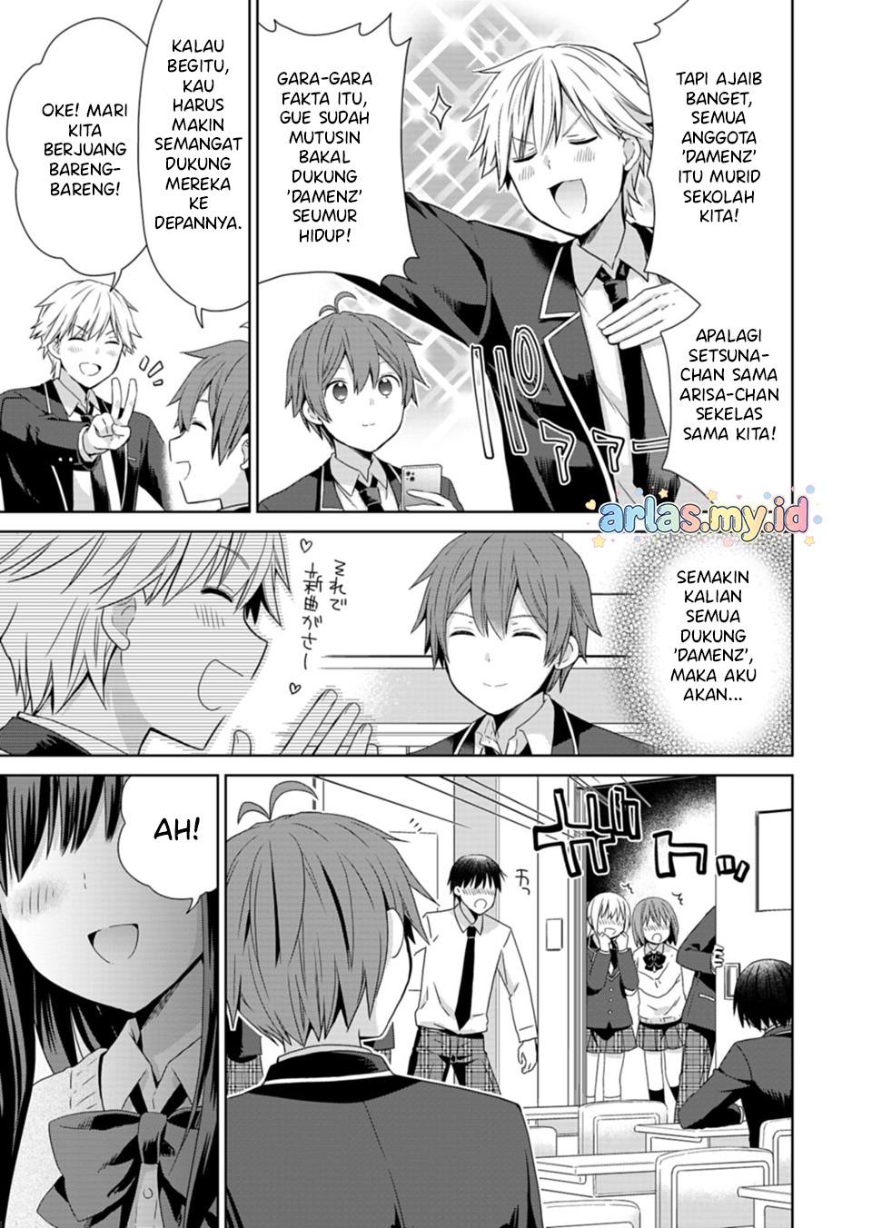 Osananajimi-tachi ga Ninki Idol ni Natta: Amaama na Kanojo-tachi wa Ore ni Mitsuide Kureteiru Chapter 1 - halaman 7