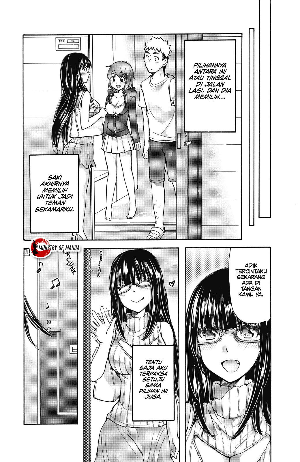 Saki-chan wa Konya mo Pekopeko Chapter 7 - halaman 11