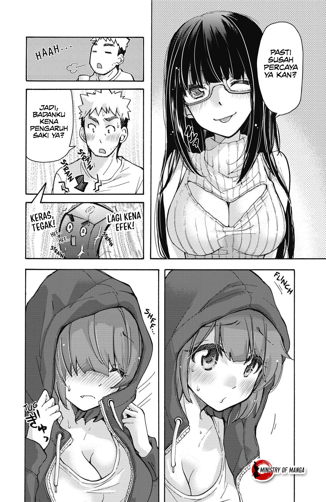 Saki-chan wa Konya mo Pekopeko Chapter 7 - halaman 3