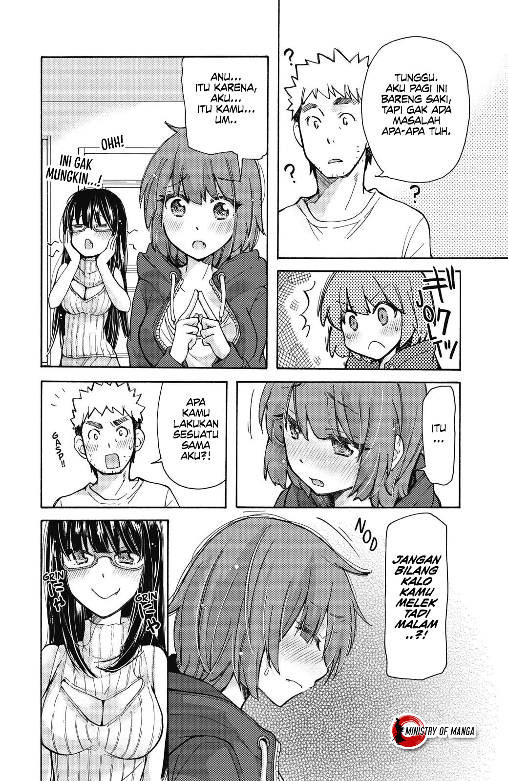 Saki-chan wa Konya mo Pekopeko Chapter 7 - halaman 7