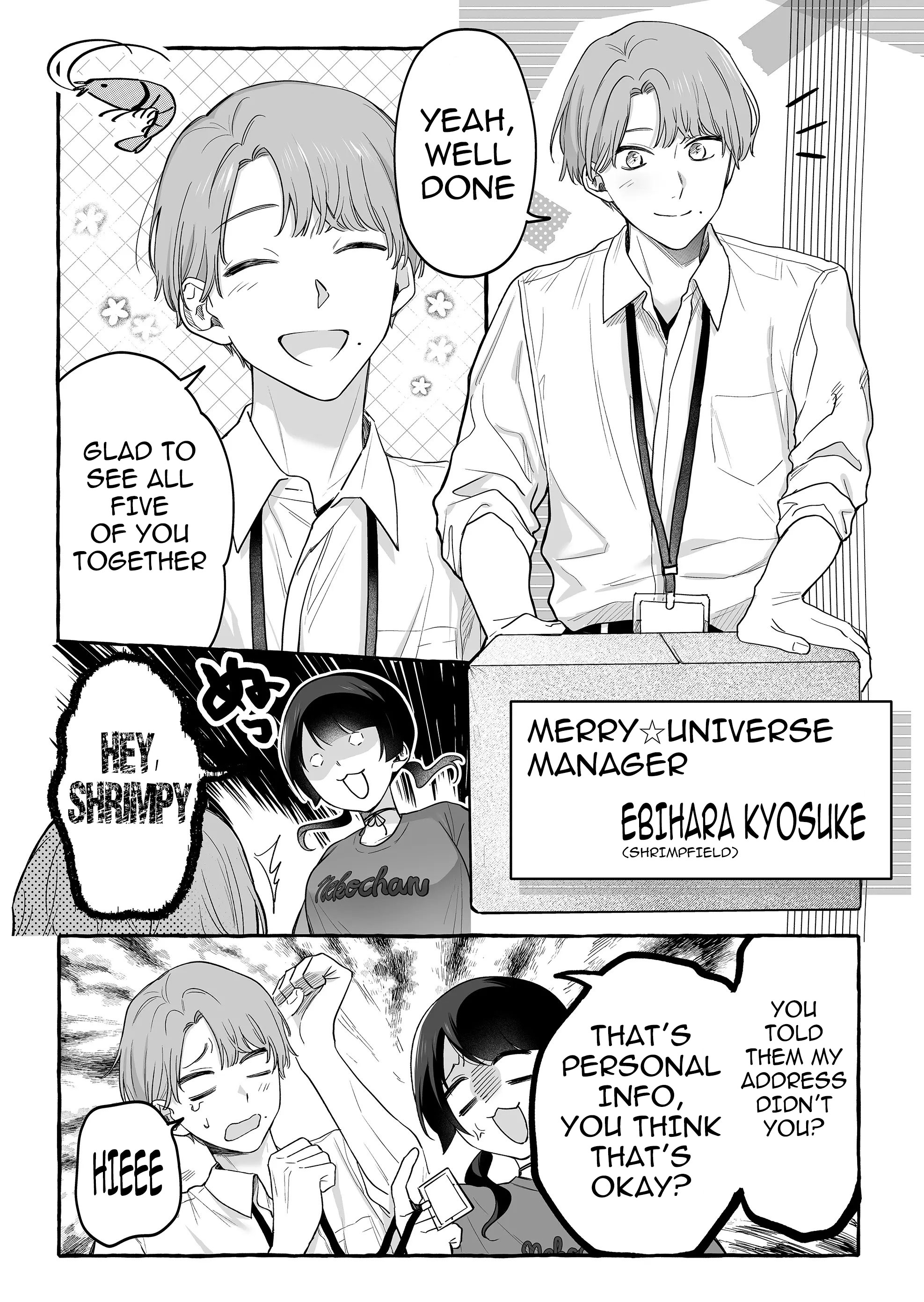Halaman dari Damedol to Sekai ni Hitori Dake no Fan Chapter 30