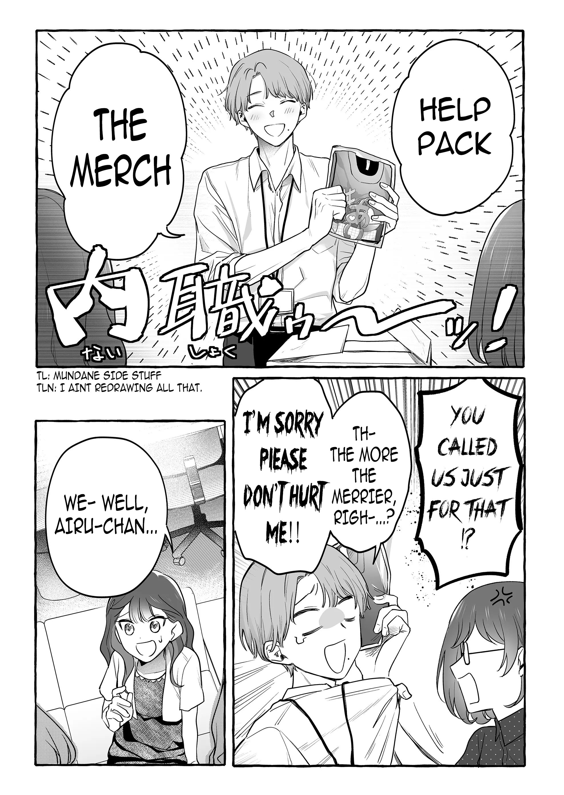 Halaman dari Damedol to Sekai ni Hitori Dake no Fan Chapter 30