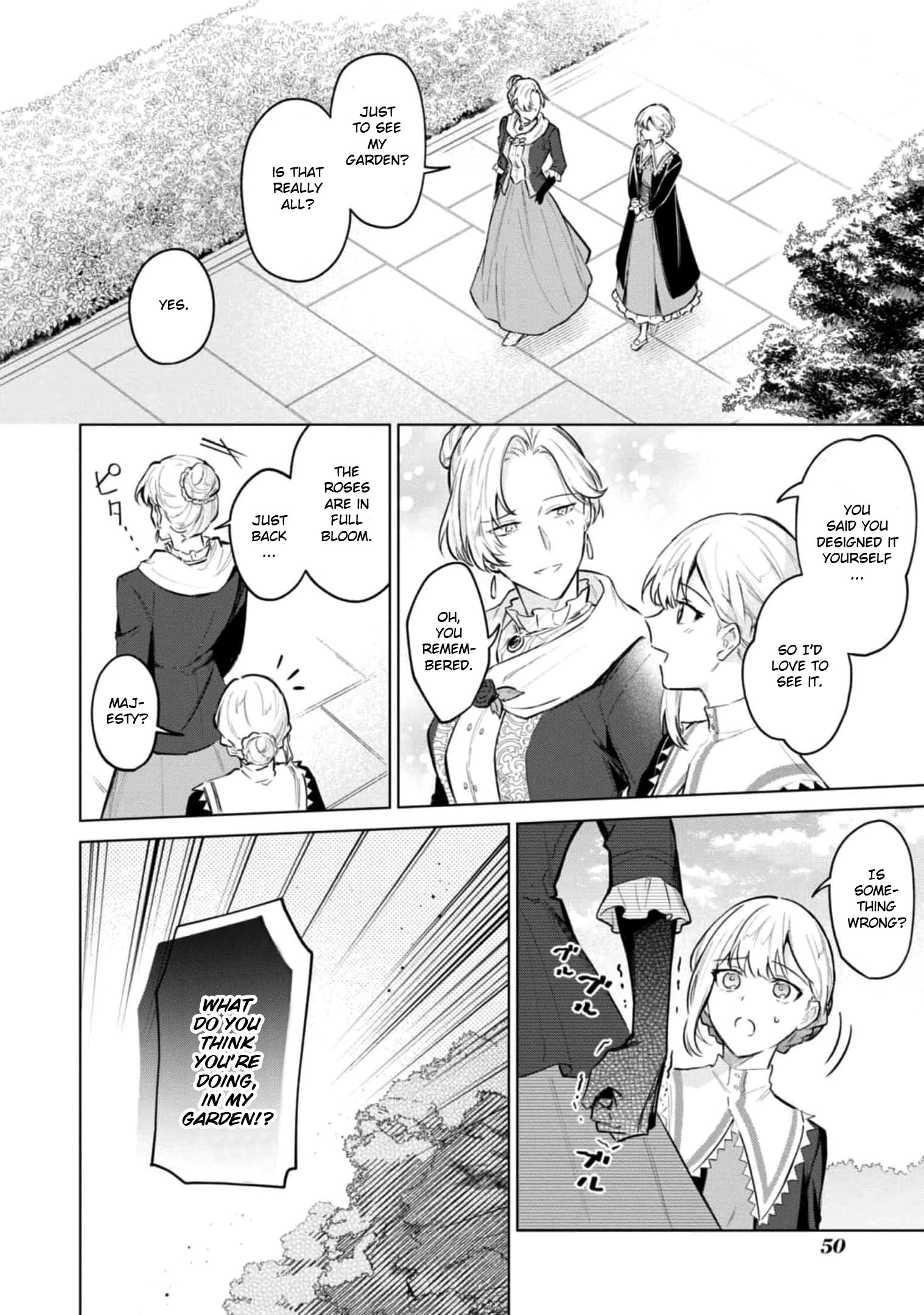 Halaman dari Though I May Be a Villainess, I'll Show You I Can Obtain Happiness! Chapter 2
