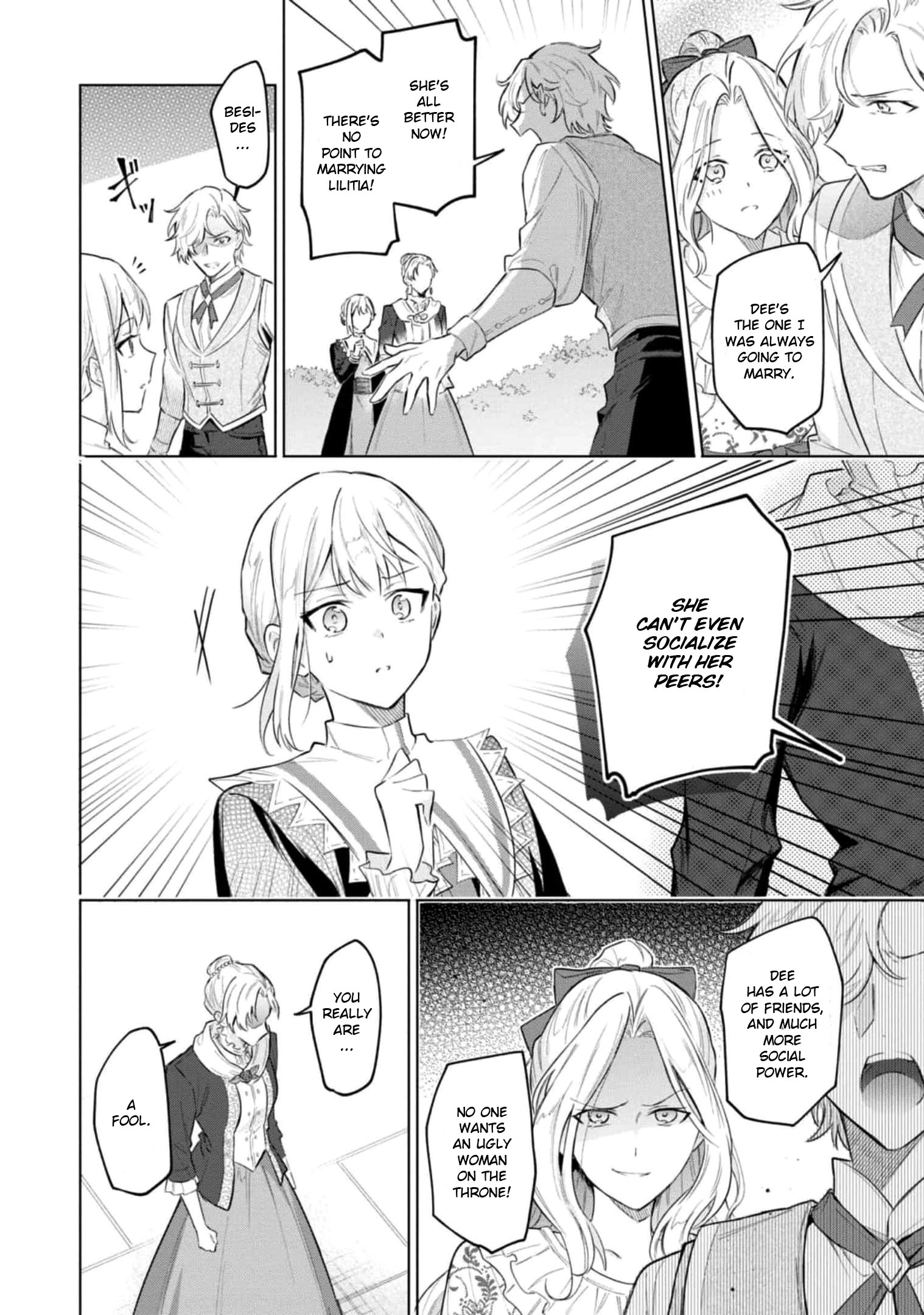 Halaman dari Though I May Be a Villainess, I'll Show You I Can Obtain Happiness! Chapter 2