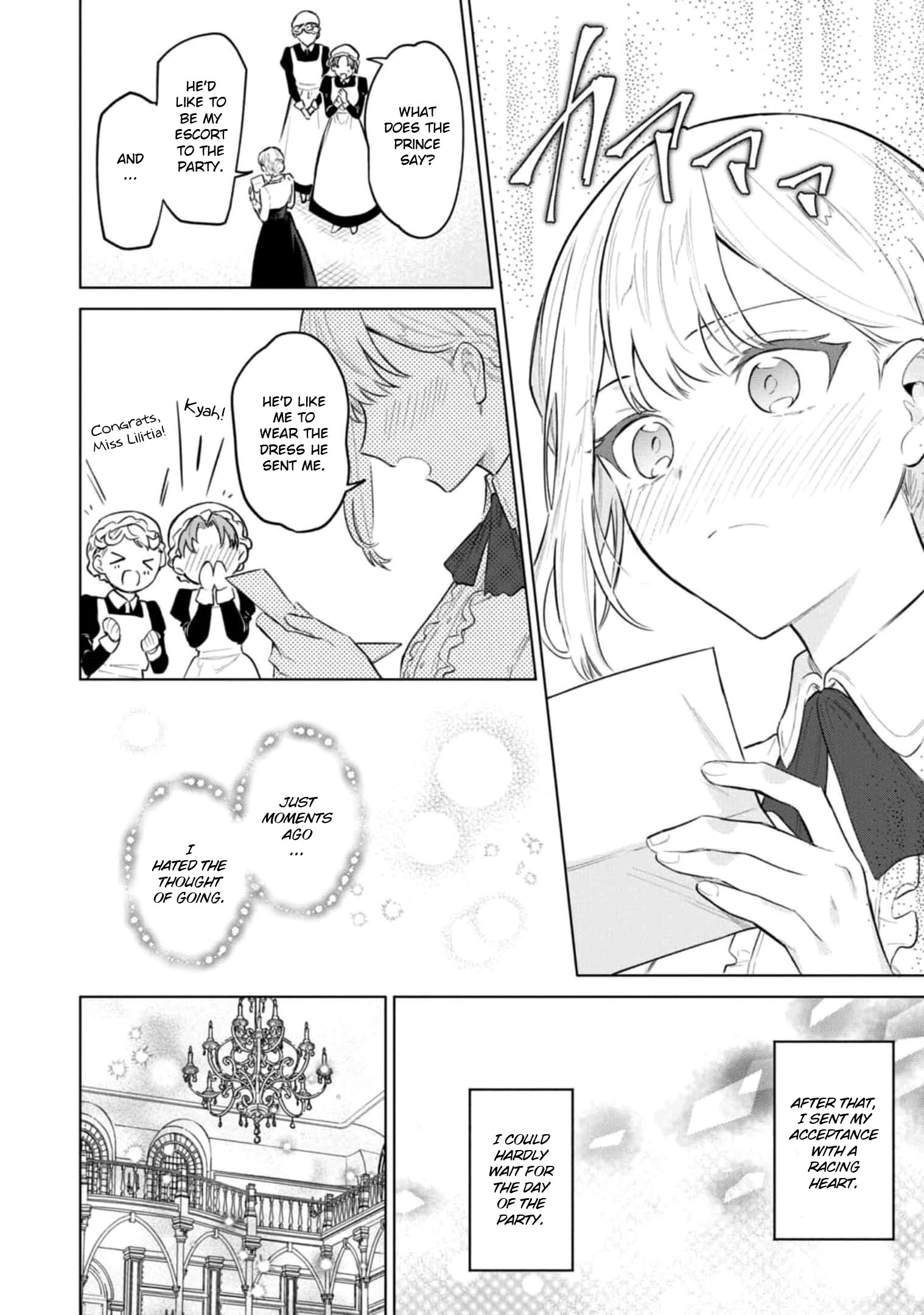 Halaman dari Though I May Be a Villainess, I'll Show You I Can Obtain Happiness! Chapter 2
