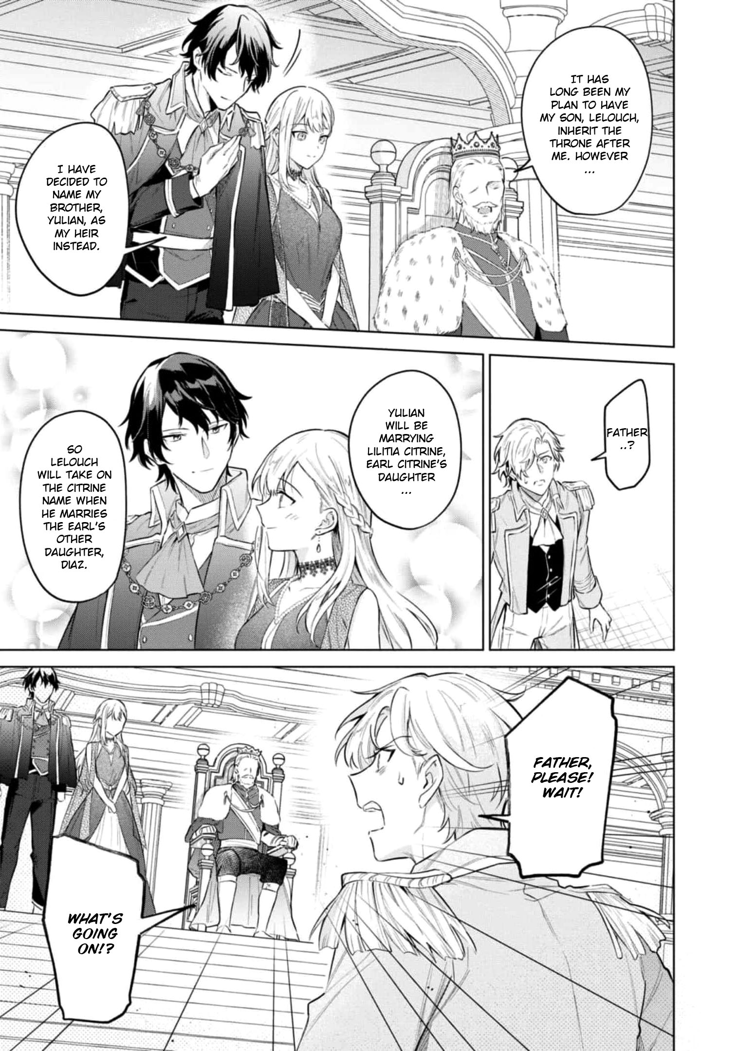 Halaman dari Though I May Be a Villainess, I'll Show You I Can Obtain Happiness! Chapter 2