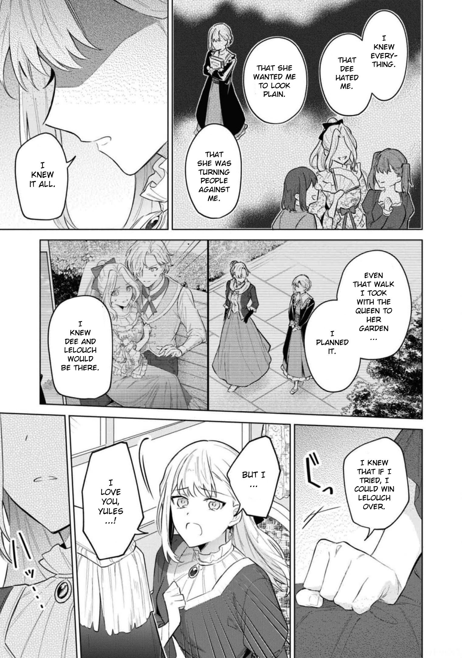 Halaman dari Though I May Be a Villainess, I'll Show You I Can Obtain Happiness! Chapter 2