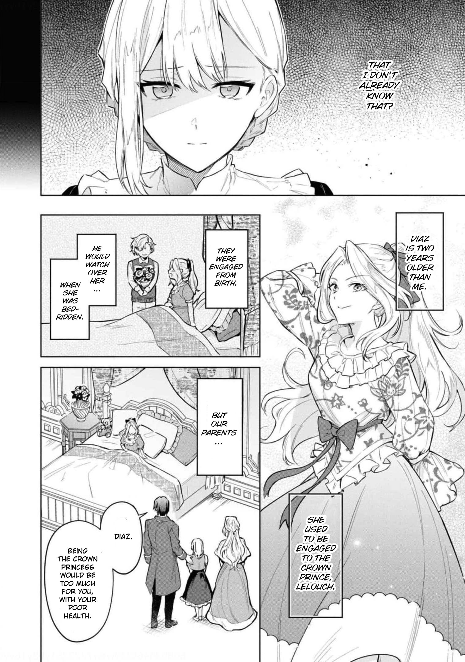 Halaman dari Though I May Be a Villainess, I'll Show You I Can Obtain Happiness! Chapter 2