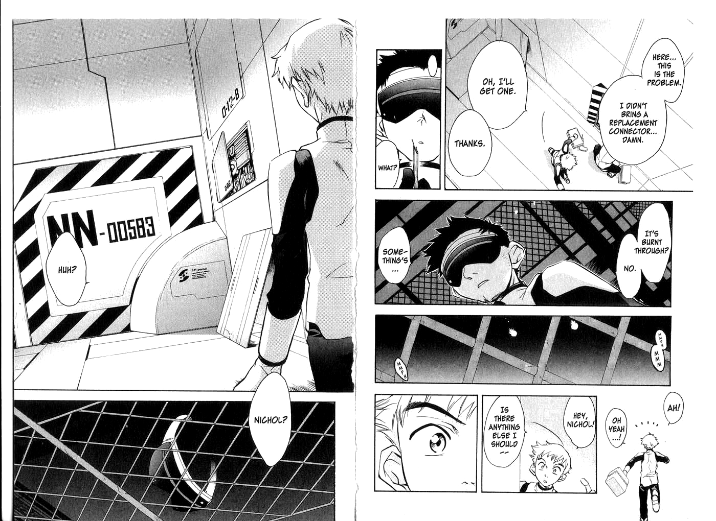 Halaman dari Megami Kouhosei Chapter 24