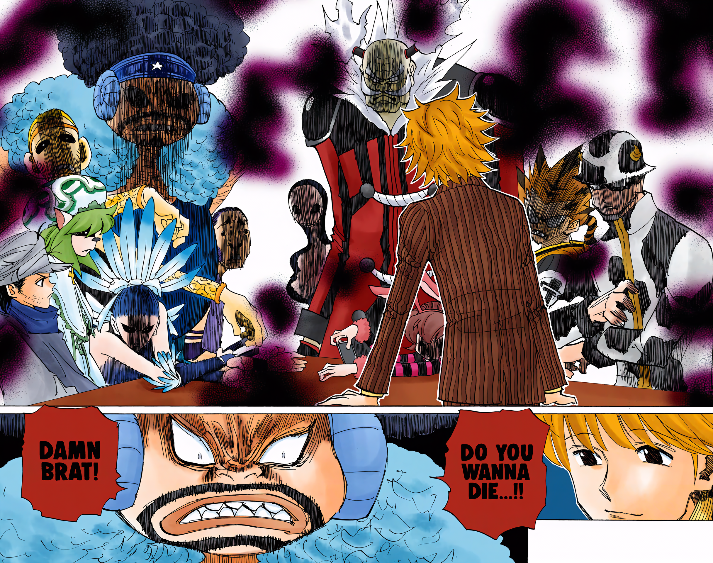 Halaman dari HUNTER x HUNTER (Official Colored) Chapter 319