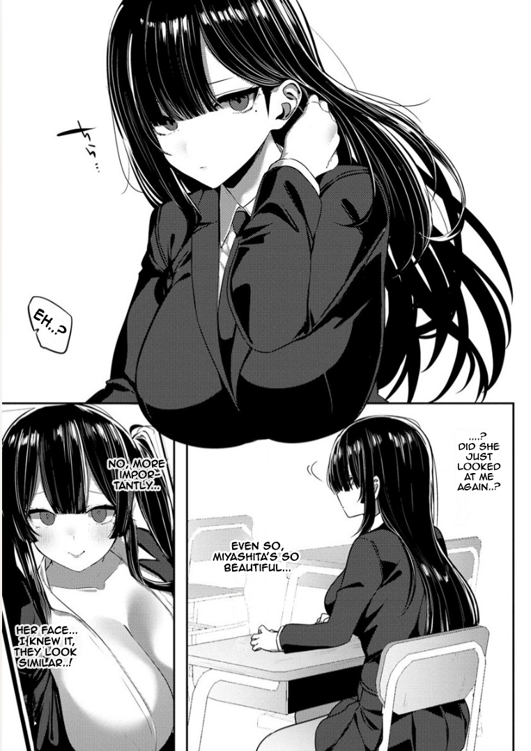 Halaman dari Mukuchina Miyashita-san no Shikiyoku Channel Chapter 1