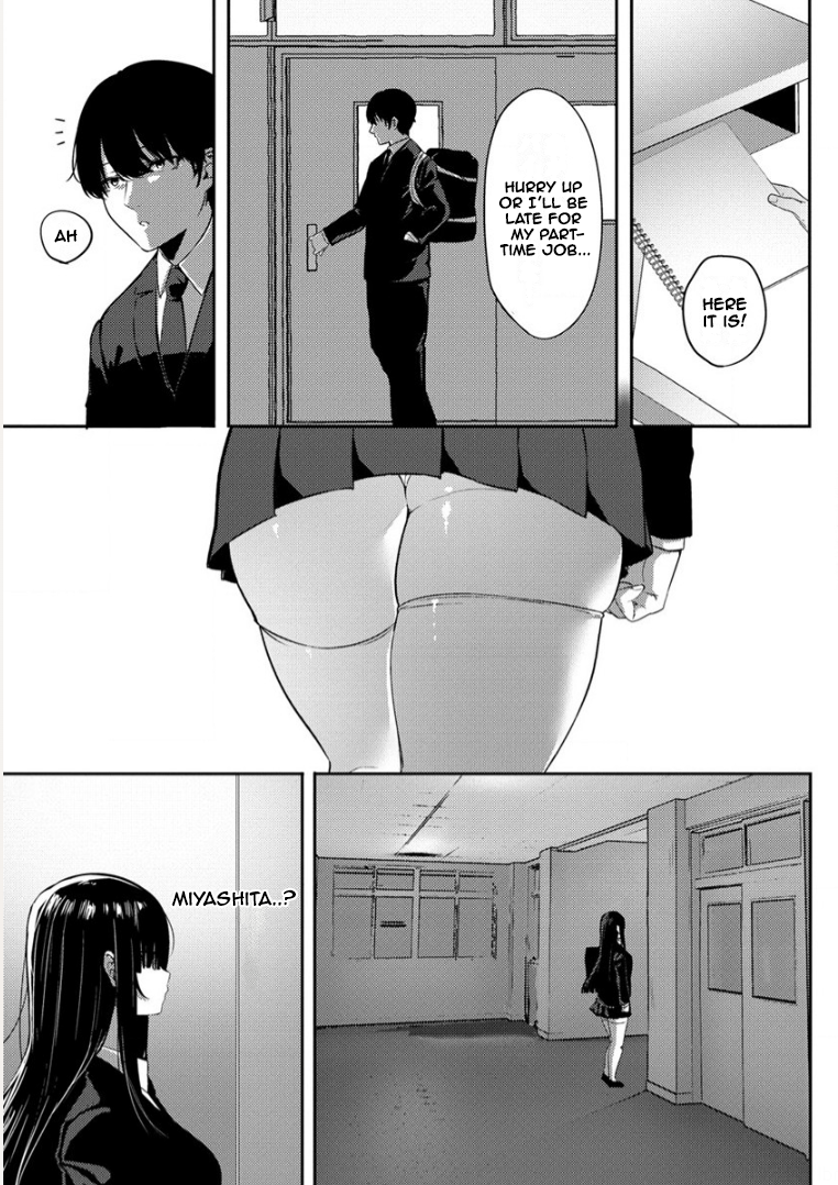 Halaman dari Mukuchina Miyashita-san no Shikiyoku Channel Chapter 1