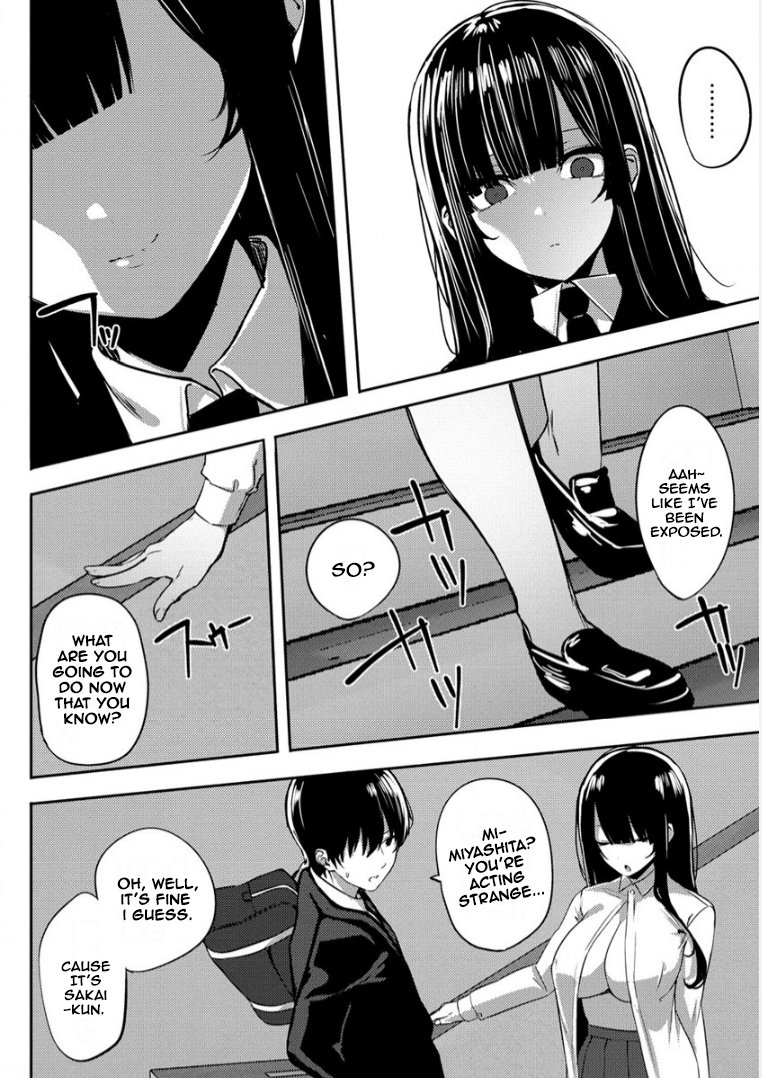 Halaman dari Mukuchina Miyashita-san no Shikiyoku Channel Chapter 1