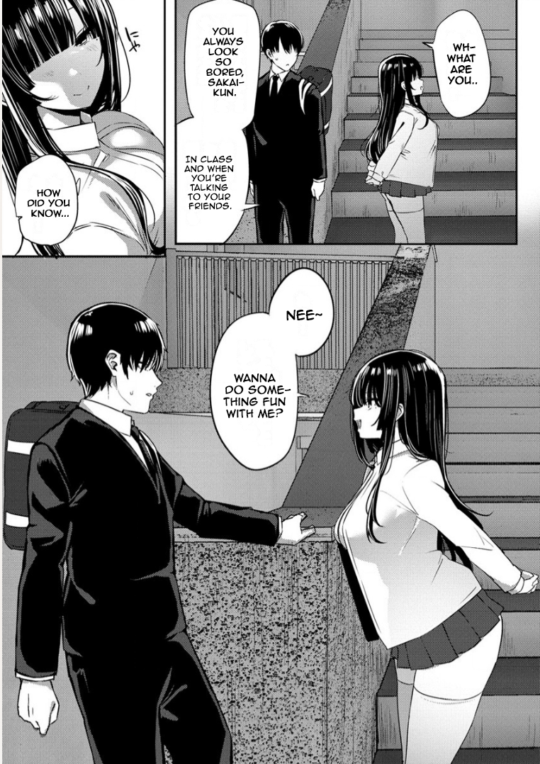 Halaman dari Mukuchina Miyashita-san no Shikiyoku Channel Chapter 1
