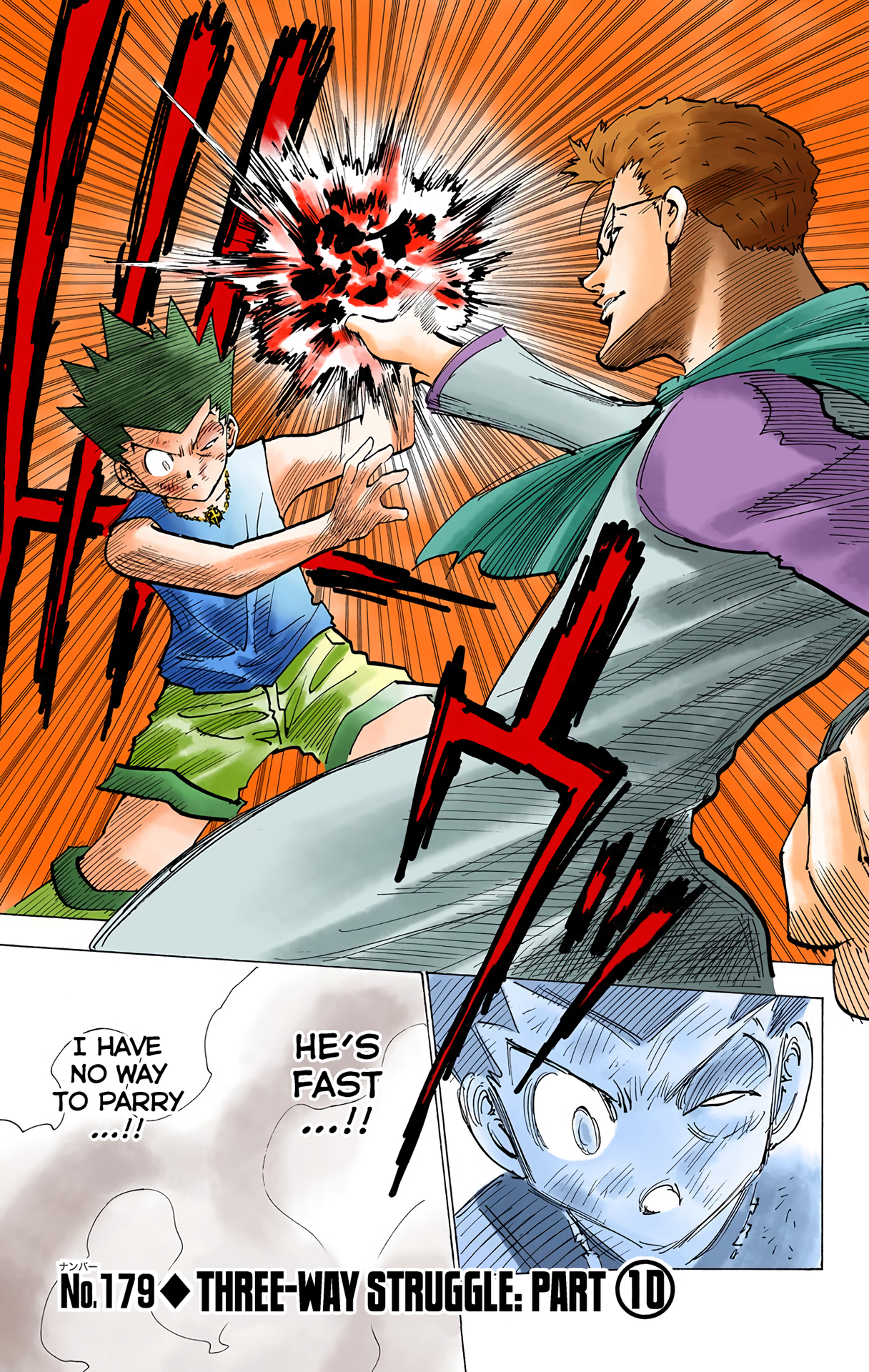 Halaman dari Hunter x Hunter (Official Colored) Chapter 179