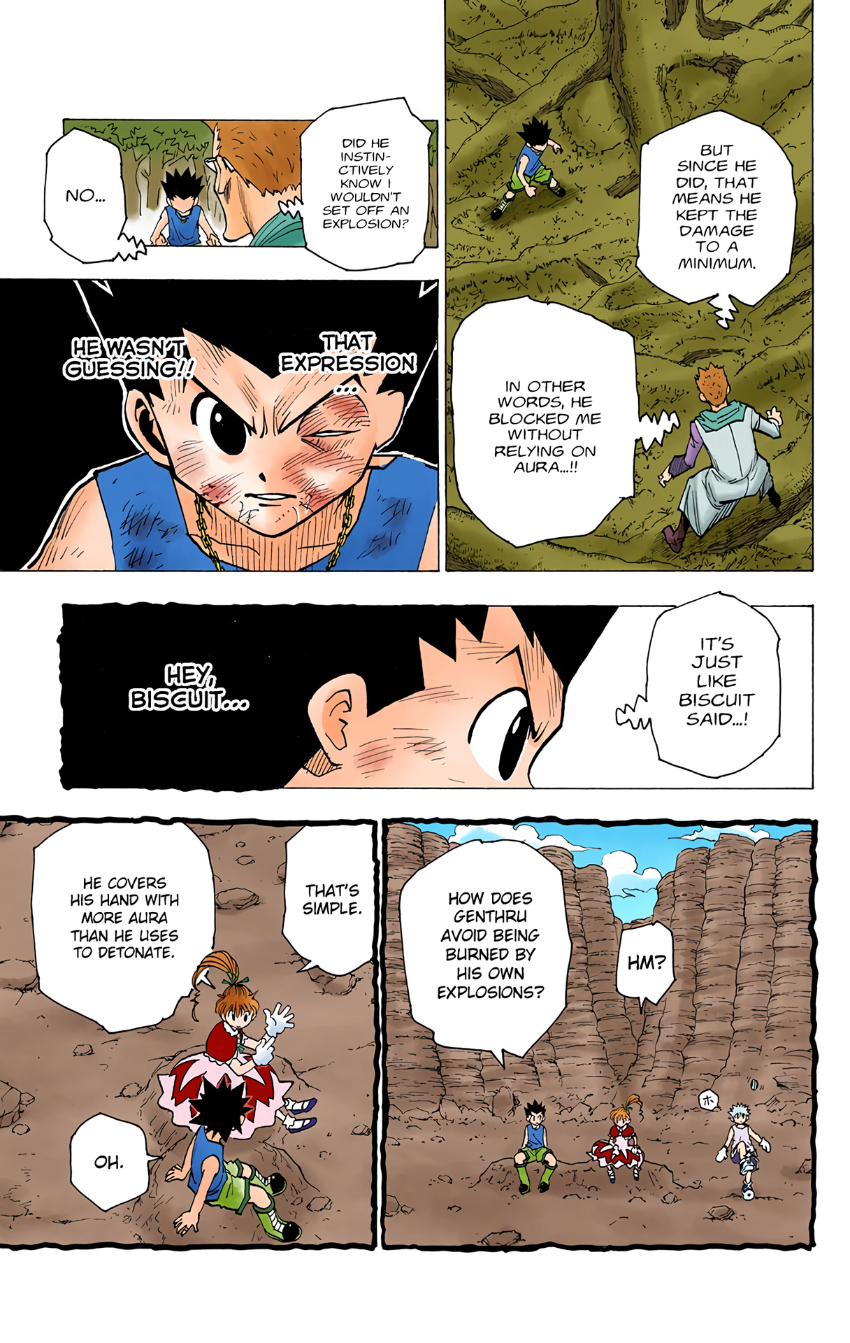 Halaman dari Hunter x Hunter (Official Colored) Chapter 179