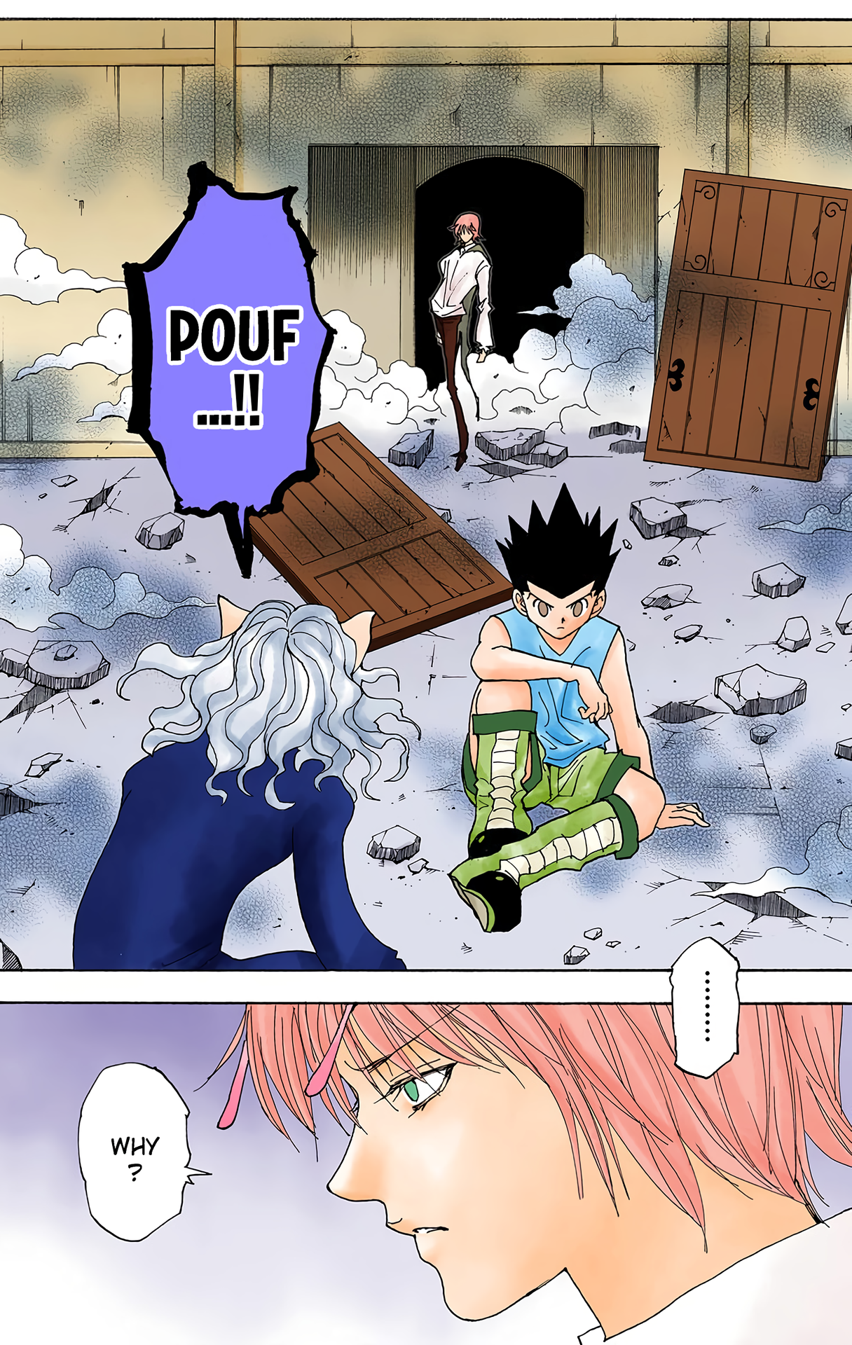 Halaman dari HUNTER x HUNTER (Official Colored) Chapter 286