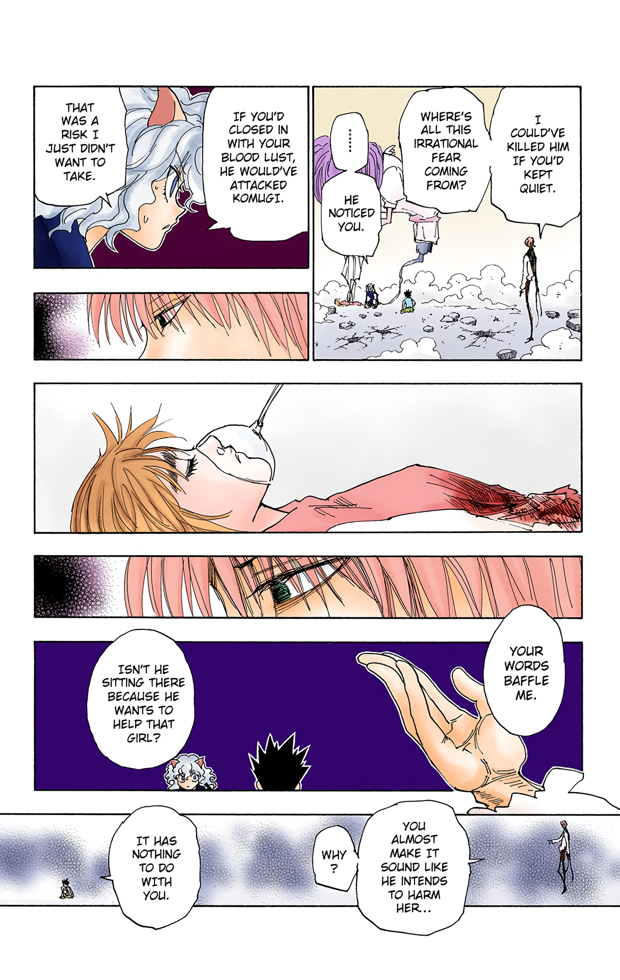 Halaman dari HUNTER x HUNTER (Official Colored) Chapter 286