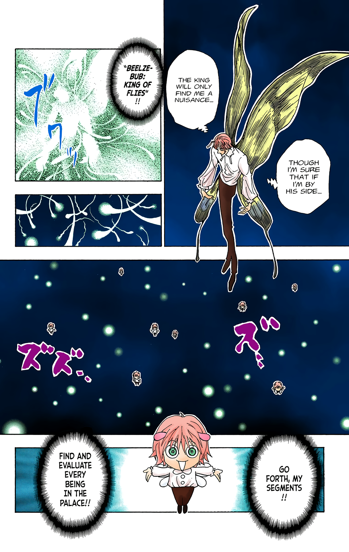 Halaman dari HUNTER x HUNTER (Official Colored) Chapter 286