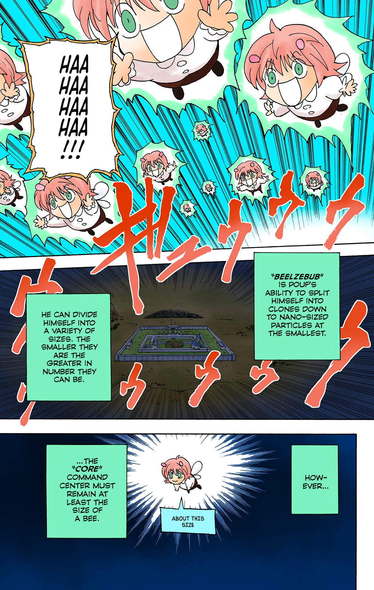 Halaman dari HUNTER x HUNTER (Official Colored) Chapter 286